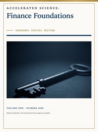 Cover of Accelerated Science: Finance Foundations