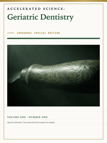 Cover of Accelerated Science: Geriatric Dentistry