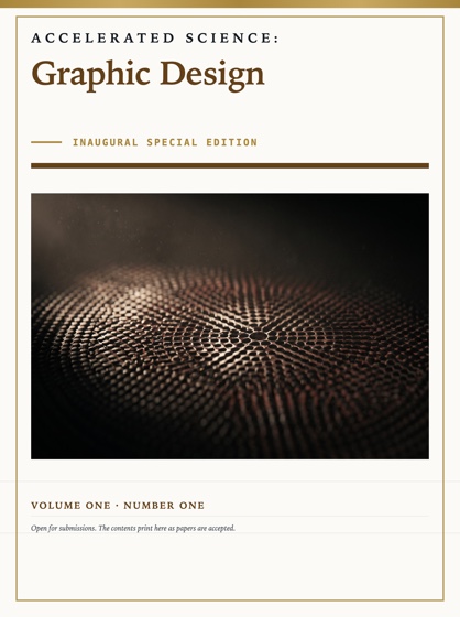 Cover of Accelerated Science: Graphic Design