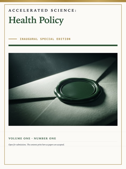 Cover of Accelerated Science: Health Policy