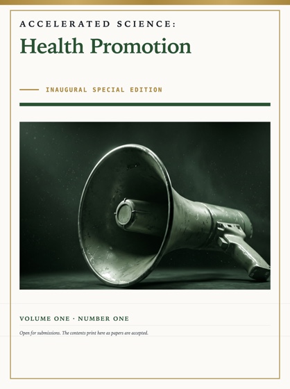 Cover of Accelerated Science: Health Promotion