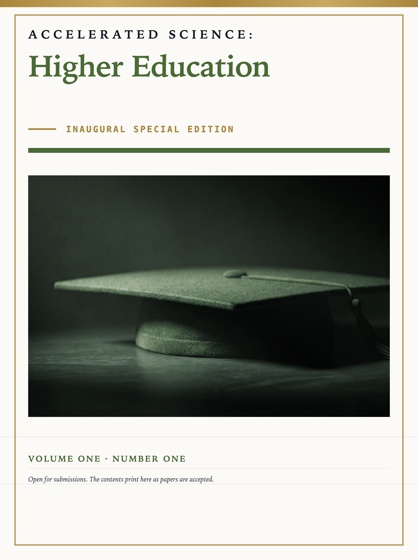 Cover of Accelerated Science: Higher Education
