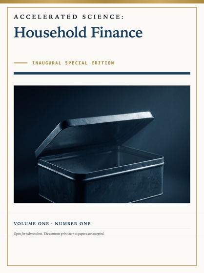Cover of Accelerated Science: Household Finance