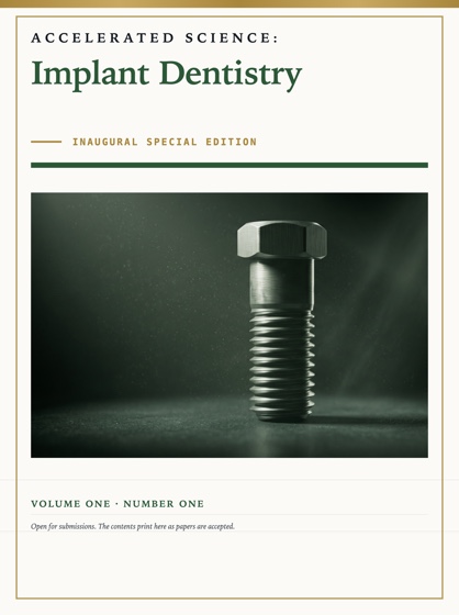 Cover of Accelerated Science: Implant Dentistry