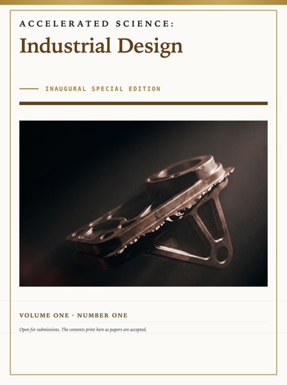 Cover of Accelerated Science: Industrial Design
