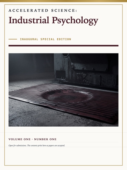 Cover of Accelerated Science: Industrial Psychology