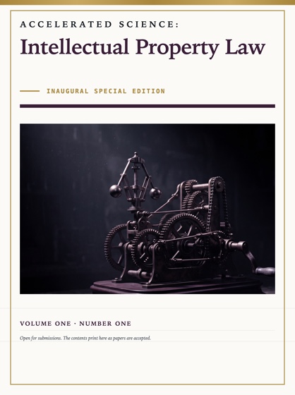 Cover of Accelerated Science: Intellectual Property Law