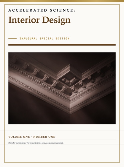 Cover of Accelerated Science: Interior Design