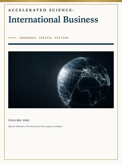 Cover of Accelerated Science: International Business