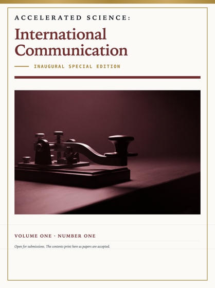 Cover of Accelerated Science: International Communication