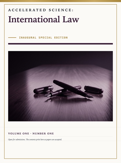 Cover of Accelerated Science: International Law