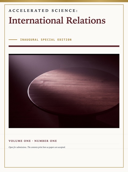 Cover of Accelerated Science: International Relations