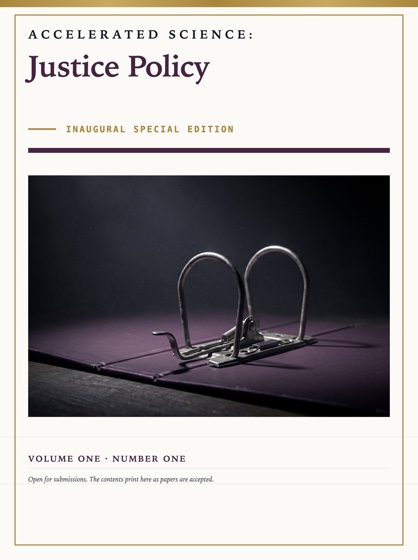 Cover of Accelerated Science: Justice Policy