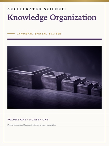 Cover of Accelerated Science: Knowledge Organization