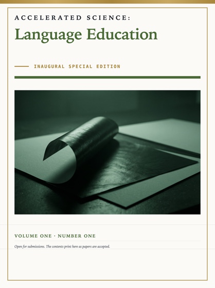 Cover of Accelerated Science: Language Education