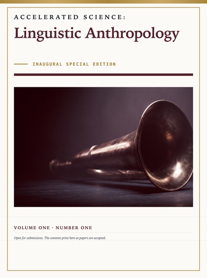 Cover of Accelerated Science: Linguistic Anthropology
