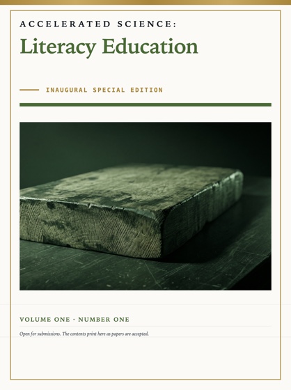 Cover of Accelerated Science: Literacy Education