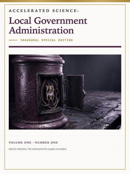 Cover of Accelerated Science: Local Government Administration