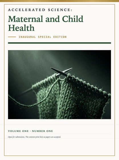 Cover of Accelerated Science: Maternal and Child Health