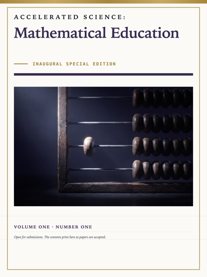Cover of Accelerated Science: Mathematical Education