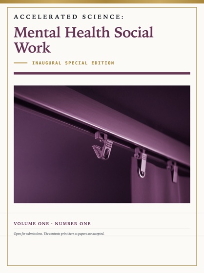 Cover of Accelerated Science: Mental Health Social Work