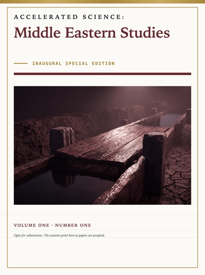 Cover of Accelerated Science: Middle Eastern Studies