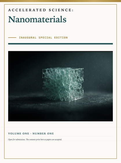 Cover of Accelerated Science: Nanomaterials