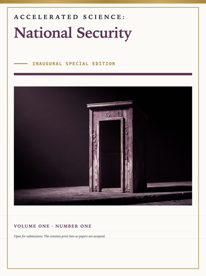 Cover of Accelerated Science: National Security