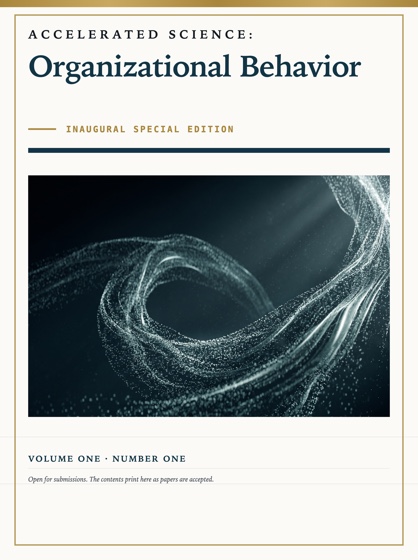 Cover of Accelerated Science: Organizational Behavior