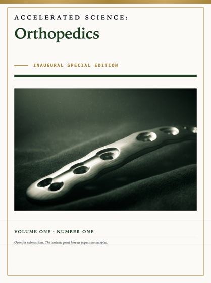Cover of Accelerated Science: Orthopedics