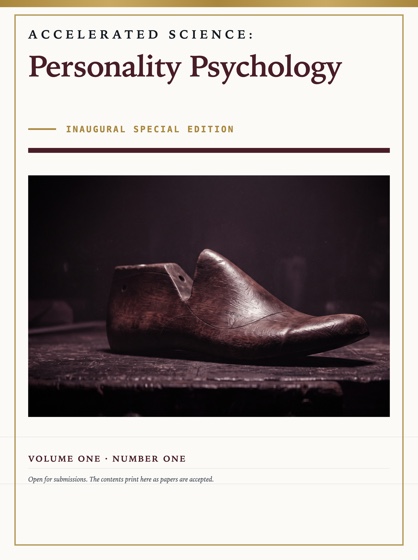 Cover of Accelerated Science: Personality Psychology