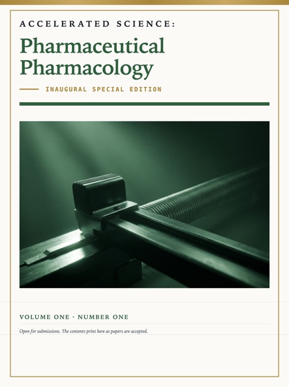 Cover of Accelerated Science: Pharmaceutical Pharmacology