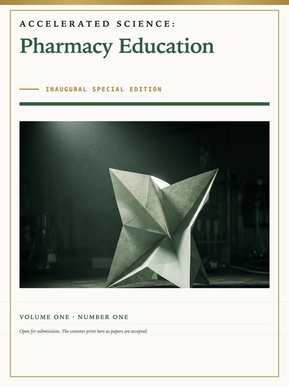 Cover of Accelerated Science: Pharmacy Education