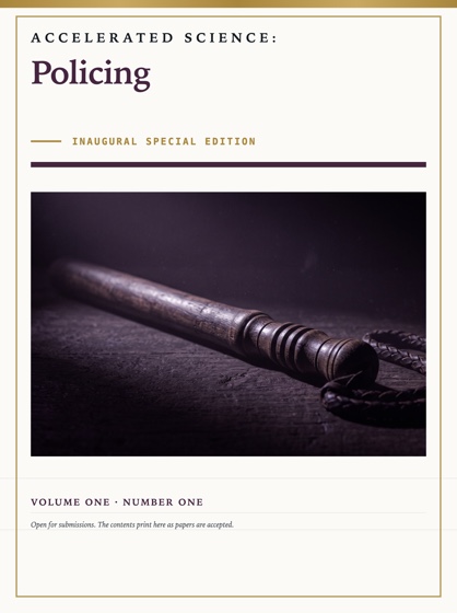 Cover of Accelerated Science: Policing