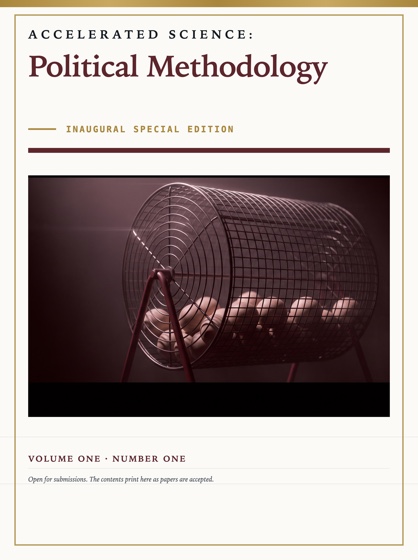 Cover of Accelerated Science: Political Methodology