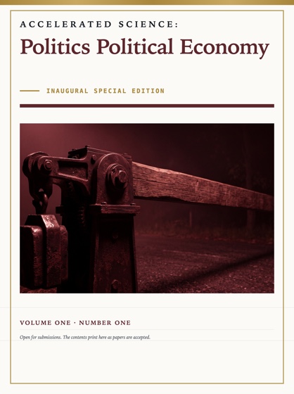 Cover of Accelerated Science: Politics Political Economy