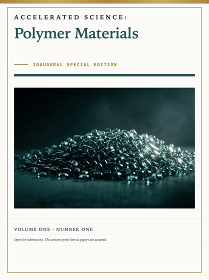 Cover of Accelerated Science: Polymer Materials