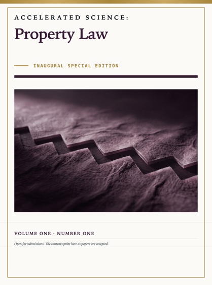 Cover of Accelerated Science: Property Law