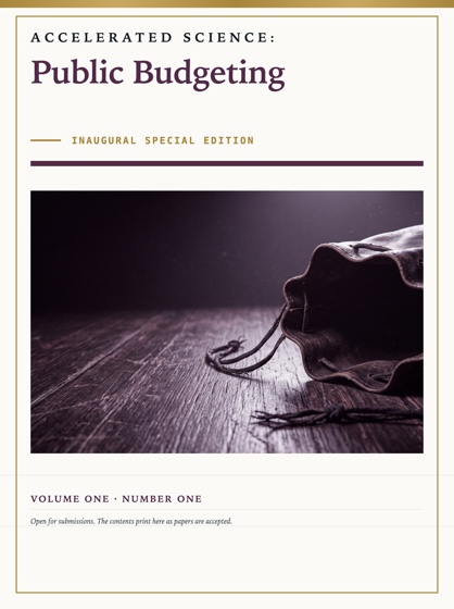 Cover of Accelerated Science: Public Budgeting
