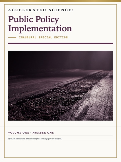 Cover of Accelerated Science: Public Policy Implementation