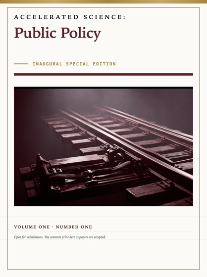 Cover of Accelerated Science: Public Policy
