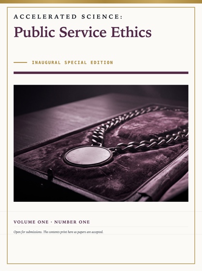Cover of Accelerated Science: Public Service Ethics