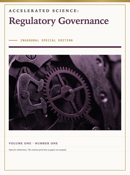 Cover of Accelerated Science: Regulatory Governance