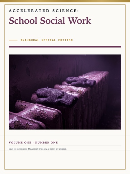 Cover of Accelerated Science: School Social Work