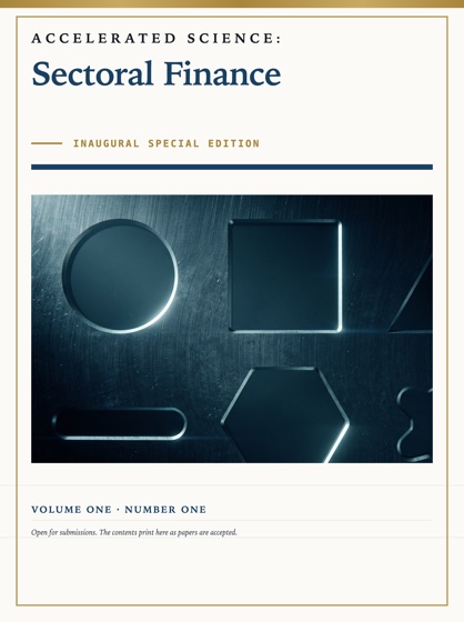 Cover of Accelerated Science: Sectoral Finance
