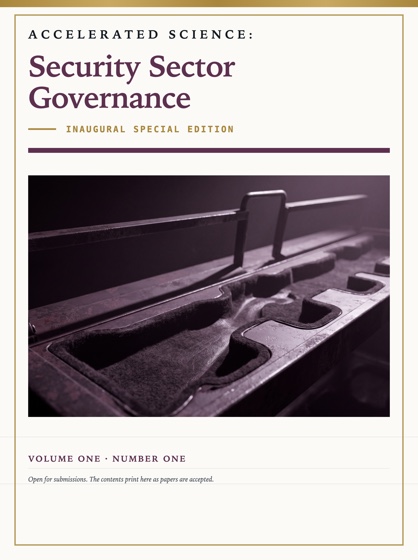 Cover of Accelerated Science: Security Sector Governance