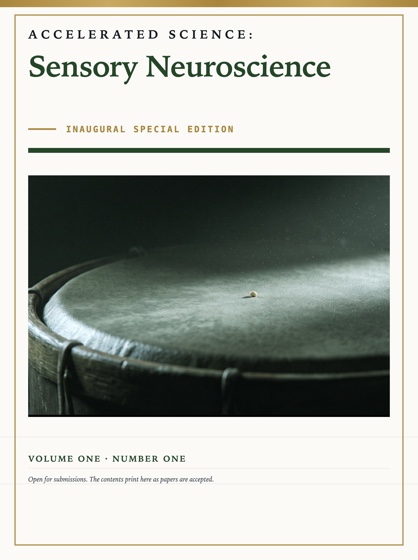 Cover of Accelerated Science: Sensory Neuroscience