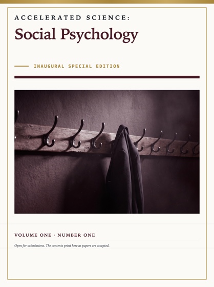 Cover of Accelerated Science: Social Psychology