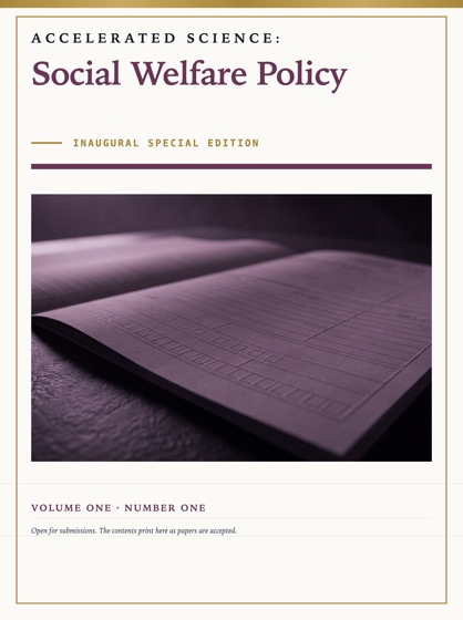 Cover of Accelerated Science: Social Welfare Policy