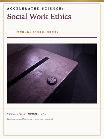 Cover of Accelerated Science: Social Work Ethics
